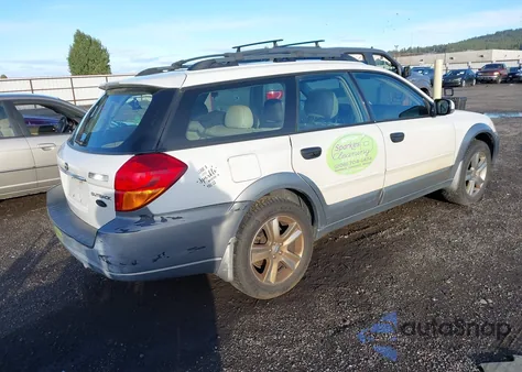 2005 Subaru Outback 3.0R L.l. Bean Edition из США, поврежденный, VIN 4S4BP86C754359314